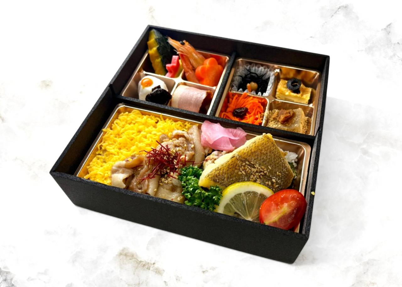 【肉幕ノ内御膳】㊶季節魚の西京焼と三元豚炙り焼き幕ノ内膳