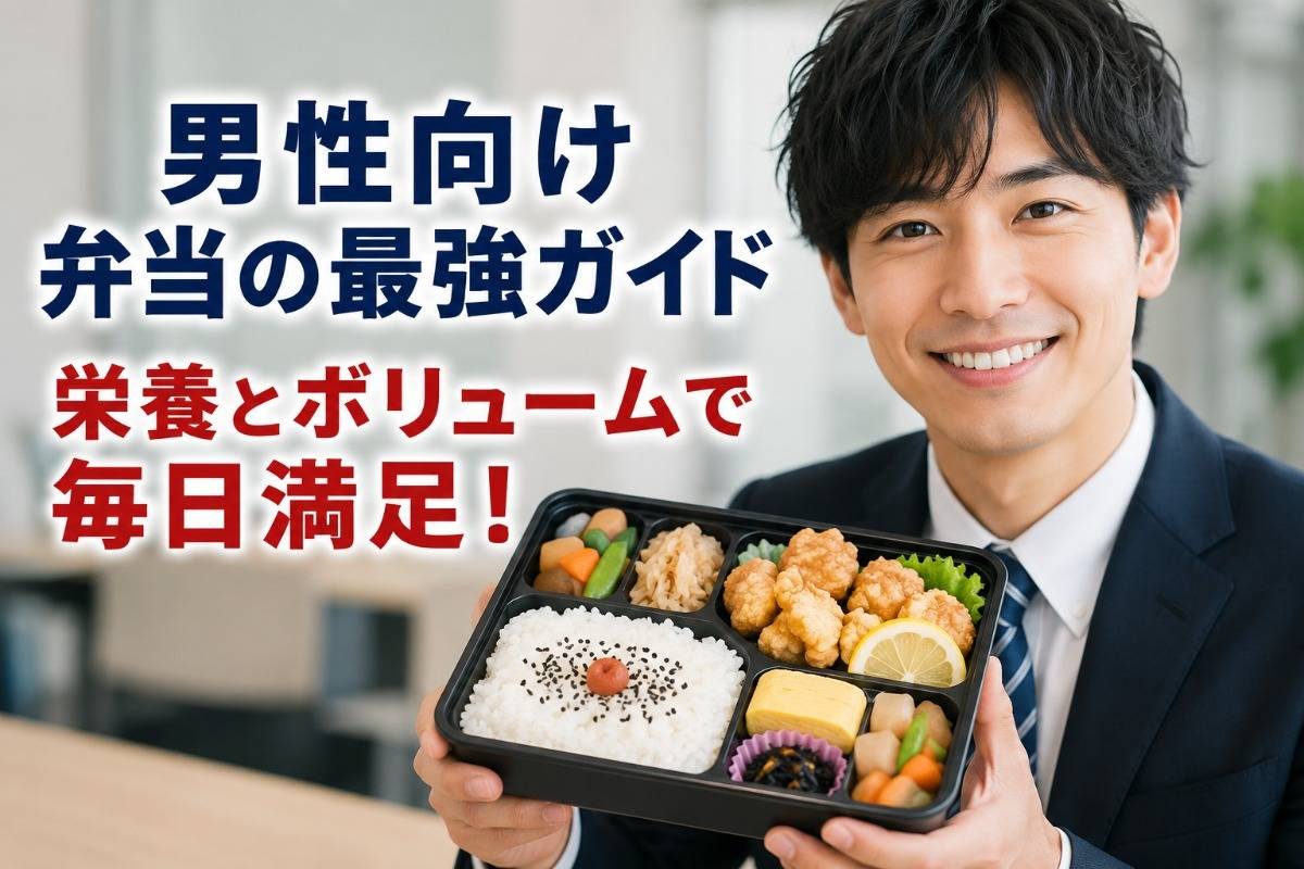 男性向け弁当の最強ガイド｜栄養とボリュームで毎日満足！